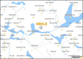 map of Wahilo