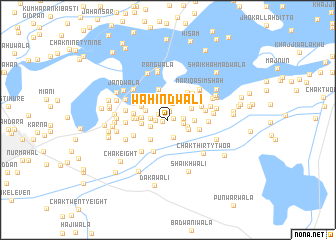 map of Wāhindwāli