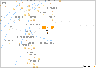 map of Wahlīr