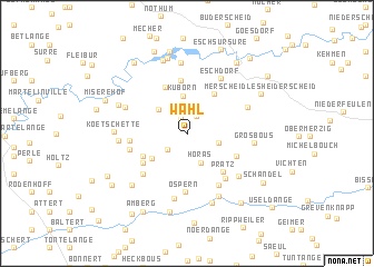 map of Wahl