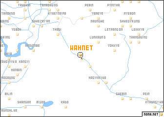 map of Wah-net