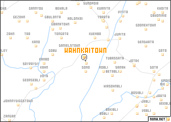 map of Wahnkai Town