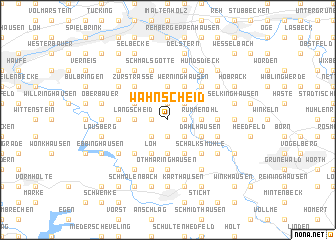 map of Wahnscheid