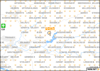 map of Wahn