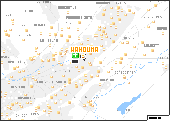 map of Wahouma