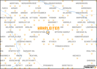 map of Wahrleiten