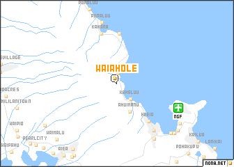 map of Waiahole