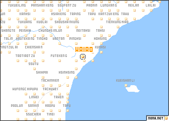 map of Wai-ao