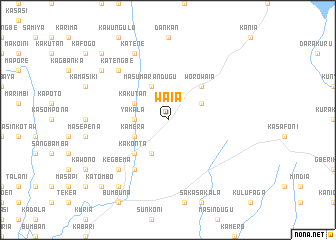 map of Waia