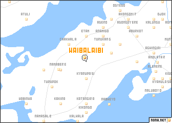 map of Waibalaibi