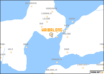 map of Waibalong