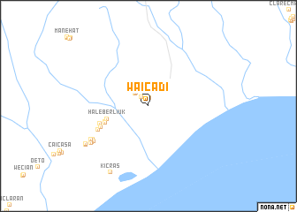 map of Waicadi