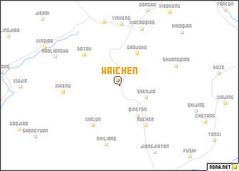 map of Waichen