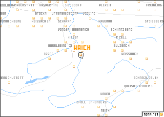 map of Waich