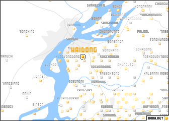 map of Wai-dong