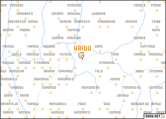 map of Waidu