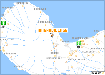 map of Waiehu Village