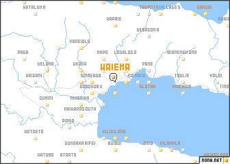 map of Waiema