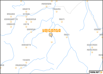 map of Waiganda