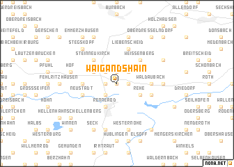 map of Waigandshain