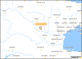 map of Waigani