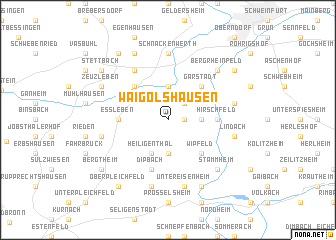 map of Waigolshausen