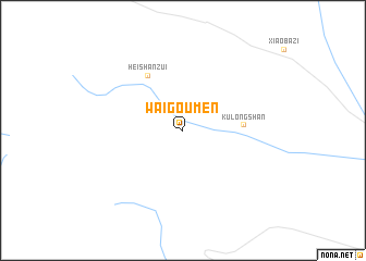 map of Waigoumen
