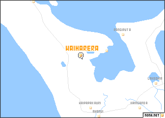 map of Waiharera