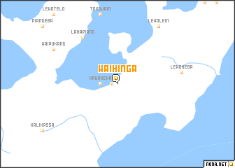 map of Waihinga