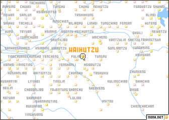 map of Wai-hu-tzu