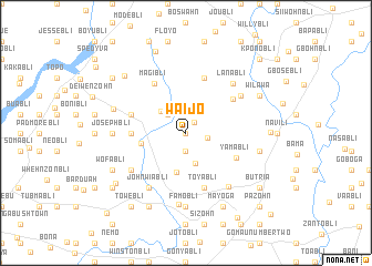 map of Waijo