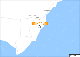 map of Waikapuna