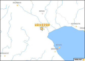 map of Waikerap
