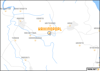 map of Waikinopopl