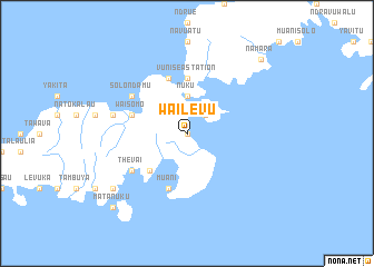 map of Wailevu