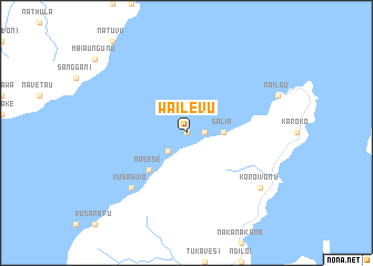 map of Wailevu