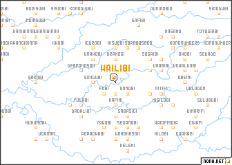 map of Wailibi