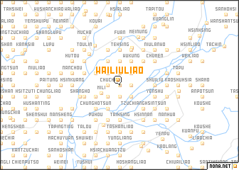 map of Wai-liu-liao