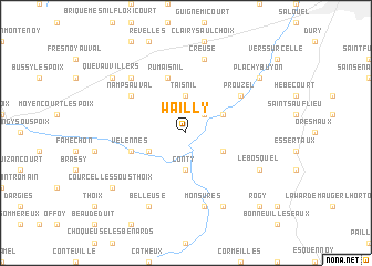 map of Wailly