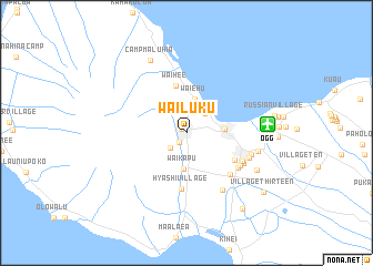 map of Wailuku