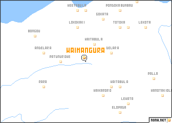 map of Waimangura