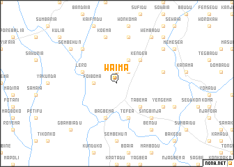 map of Waima