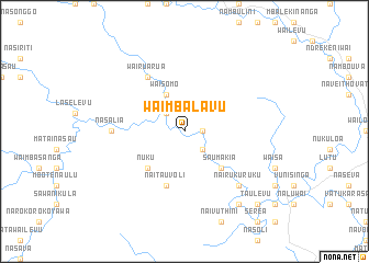 map of Waimbalavu