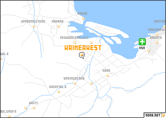 map of Waimea West