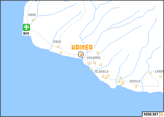 map of Waimea