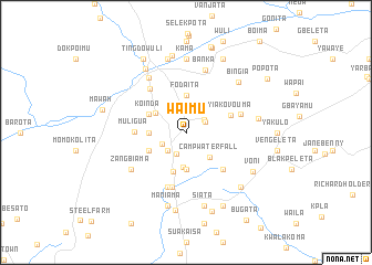 map of Waimu