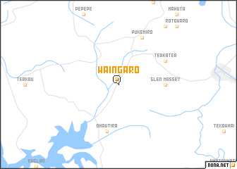 map of Waingaro