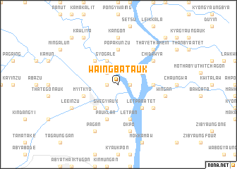 map of Waingbat Auk