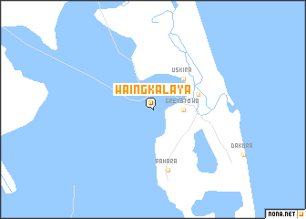 map of Waingka Laya