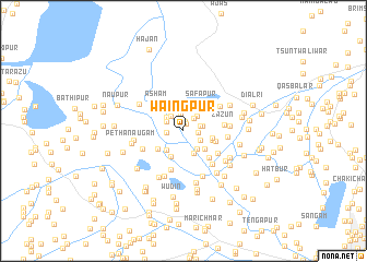 map of Waingpur